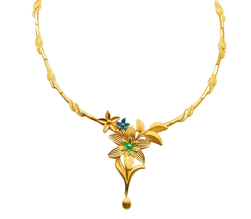 Casting necklace