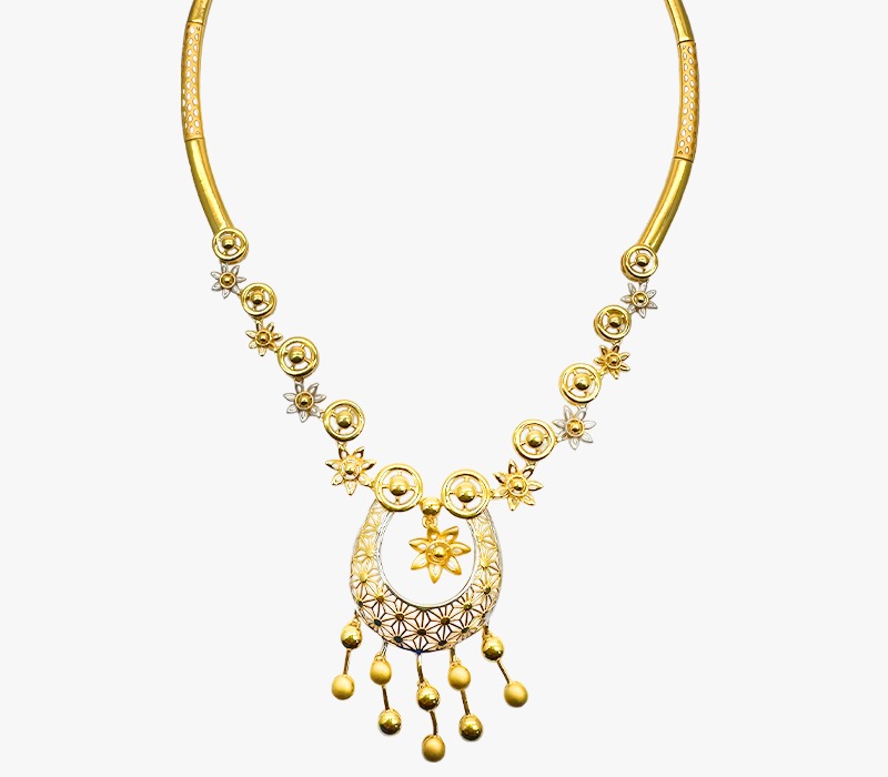 Casting necklace